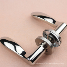 Stablized Residential Stainless Steel door handle set with Polish finish